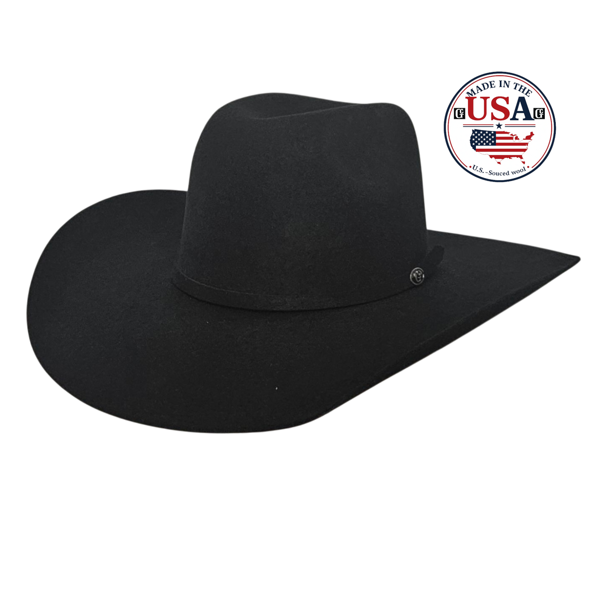 BIG SKY BLACK 5X WOOL USA