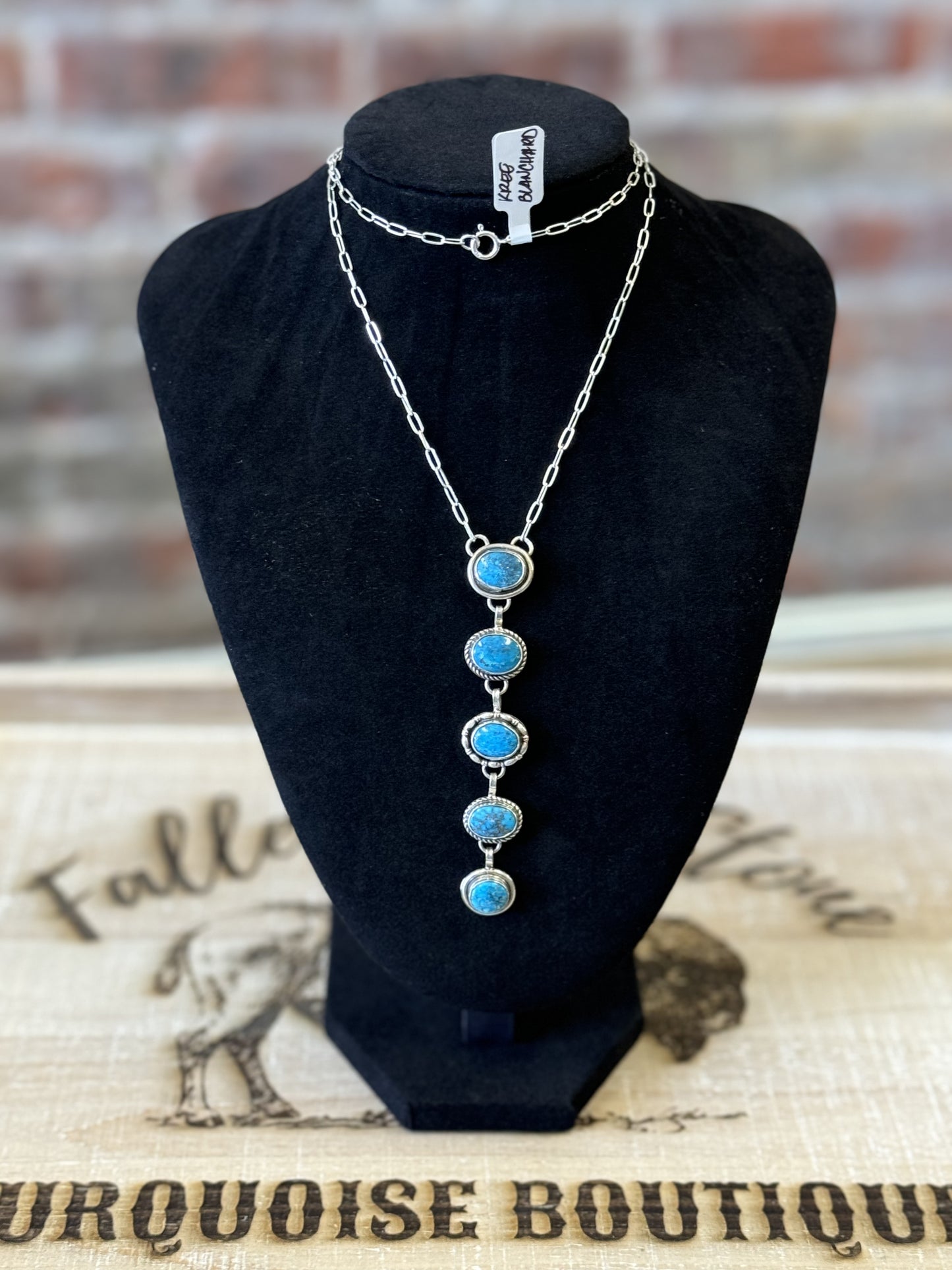 Turquoise Lariat