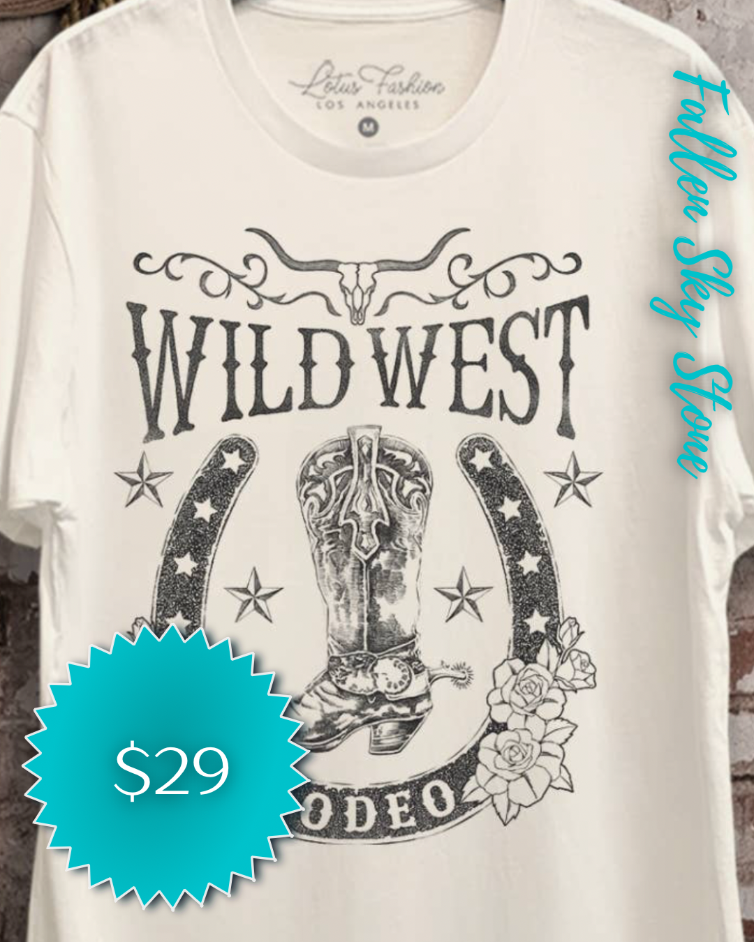Wild West Rodeo Graphic Tee