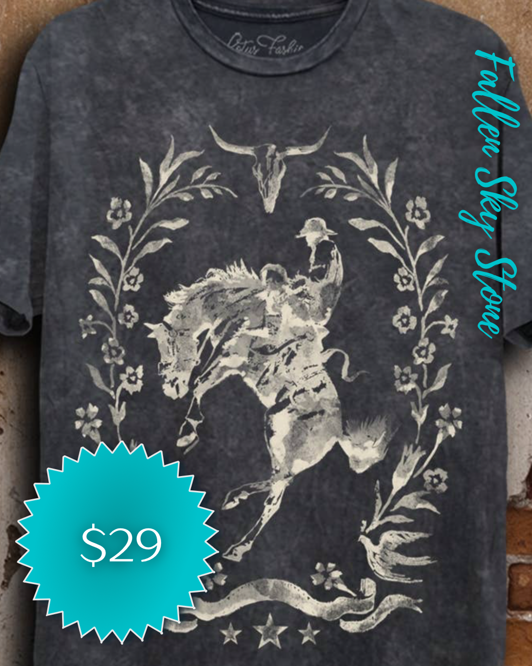 Bucking Bronco Graphic Tee