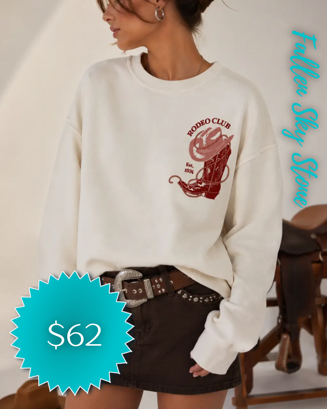 Rodeo Club Graphic Sweatshirt