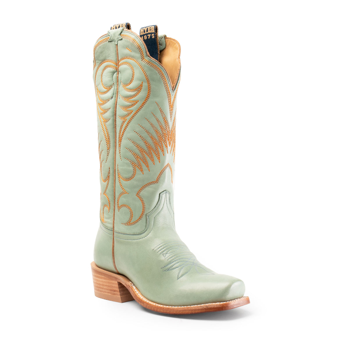 Hyer Boots – Leawood in Robin Egg Burnished