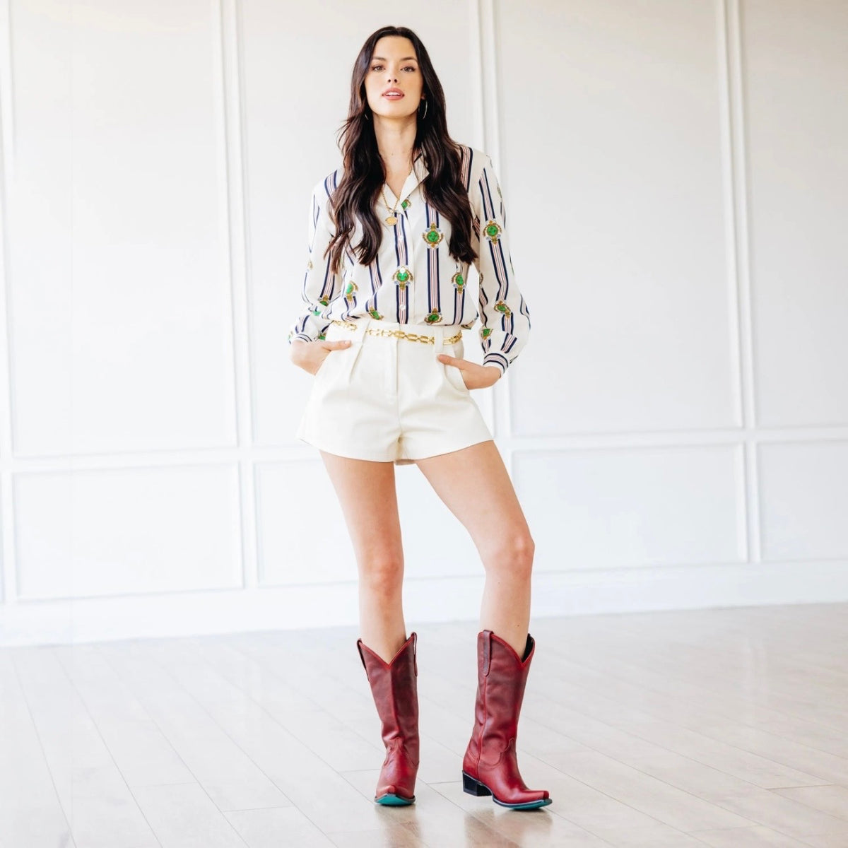 Lane Boots – Emma Jane in Smoldering Ruby