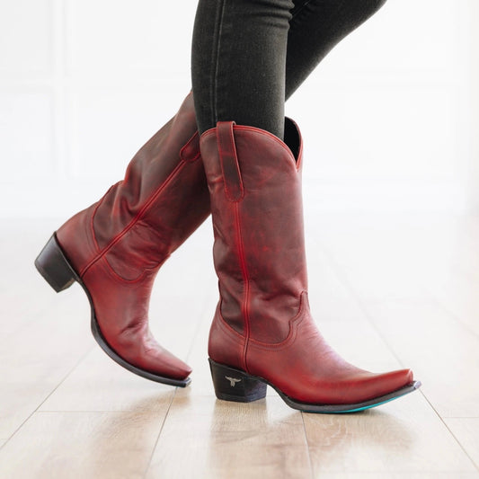 Lane Boots – Emma Jane in Smoldering Ruby