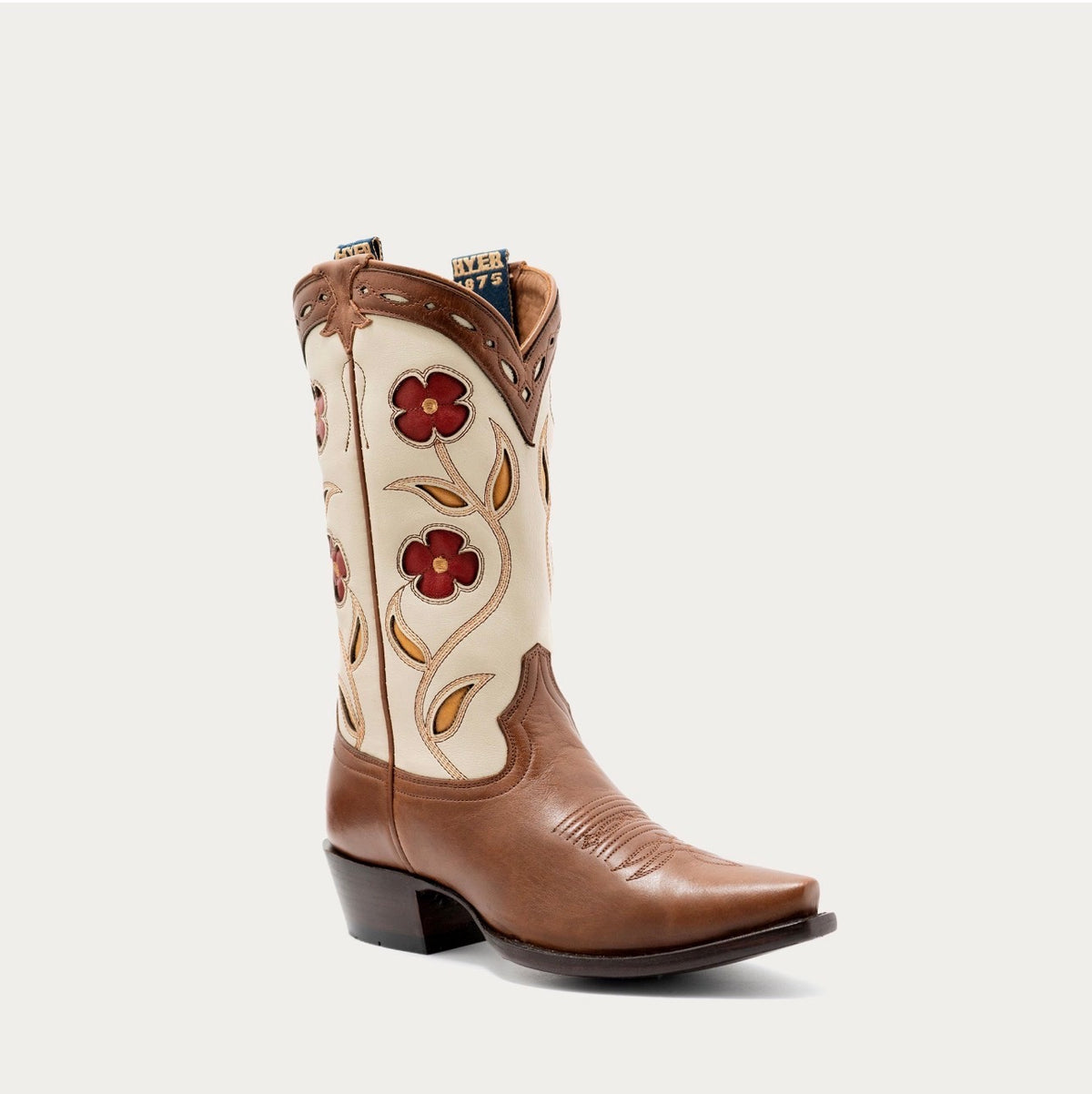 Hyer Boots – Hope in Tan Ranch Hand Cowhide