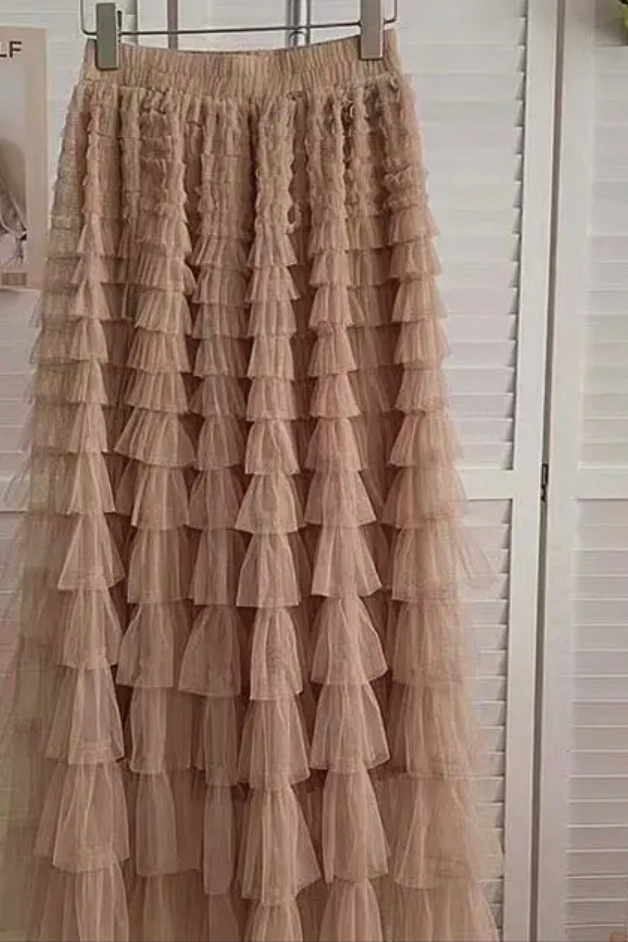 Layered Tule Skirt